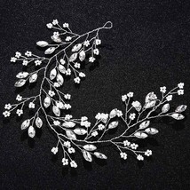 Miallo Handmade Flower Leaf Headbands Bridal Hair Vine Jewelry Hair Accessories  - £10.95 GBP