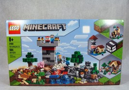 BRAND NEW LEGO #21161 MINECRAFT THE CRAFTING BOX SET - £60.02 GBP