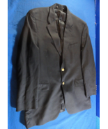 2 BUTTON DESIGNER RALPH LAUREN POLO UNIVERSITY SUIT JACKET 45R 45 REGULAR - $727.31 MXN