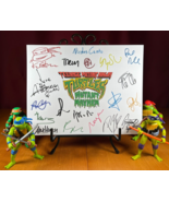 Teenage Mutant Ninja Turtles: Mutant Mayhem Title Card Signed Autograph ... - £9.46 GBP