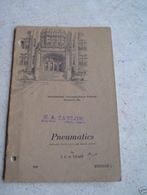 1930 Booklet Pneumatics - Intl Correspondence Schools - $18.81