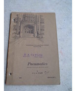 1930 Booklet Pneumatics - Intl Correspondence Schools - £14.76 GBP