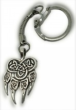 Wolf Paw Keychain Keyring Fenrir Asgard Viking Norse Pagan Gift Bag Charm - £4.87 GBP