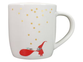 Starbucks Coffee Mug Red Santa Christmas Holiday 2019 Elf 10fl oz - £14.76 GBP