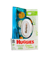 Huggies Natural Care Clutch N Clean Refillable Travel Clutch w/ 32-Count... - £19.85 GBP