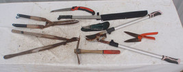 Lot Of Yard Shrubs Hedge Trimmers Trimming Tools - £31.93 GBP