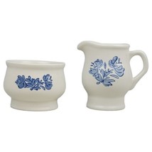 Pfaltzgraff Yorktown Stoneware Creamer &amp; Sugar Bowl No Lid - $9.50