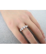 Sterling Silver Vermeil Ring Signed Daniel K Size 7 5 Sparkly Stones 3 G... - $655.68 MXN