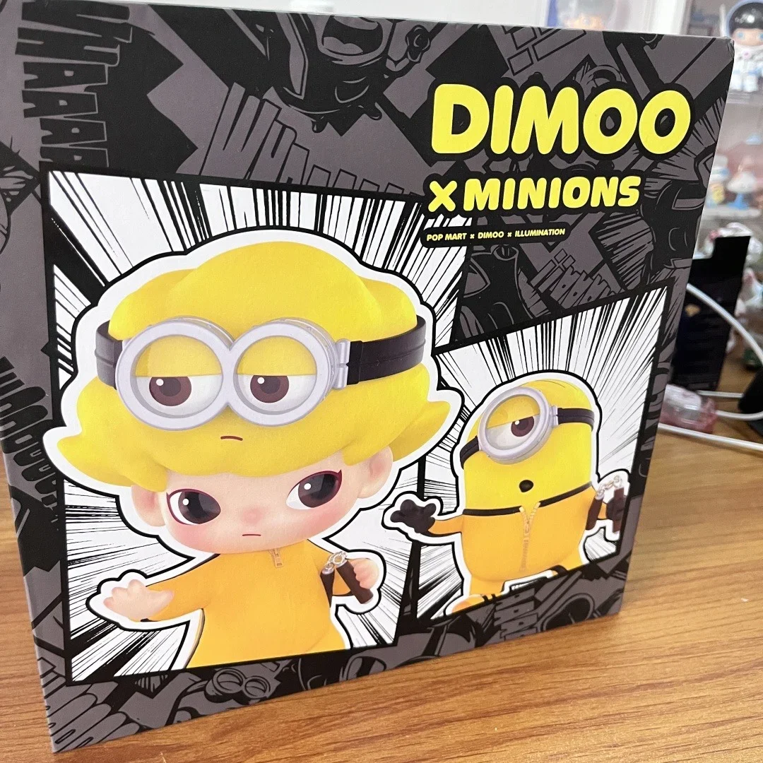 Pop Mart Dimoo Minions 9~15cm Series Kawaii Action Anime Mystery Figure ...