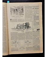 1896 feb antique LADIES HOME JOURNAL RALPH ADAMS CRAM $5,000 colonial ho... - £36.89 GBP