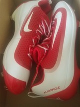 Size 14 Air Huarache 2K Filth Elite Low Red/White Football Cleats Shoes - $94.04