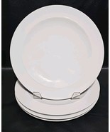 Denby-Langley White Dinner Plate 11 1/2 in Set of 4 - $65.47 CAD