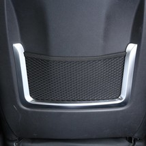 2pcs ABS Chrome Interior Accessory Seat Bag Net Fe Trim For  3 4 Series GT f30 f - £101.92 GBP