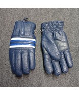 Vtg SARANAC US Ski Team Gloves Blue Warm Winter SkiTeam Zip Mens Large - $32.52