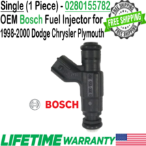 OEM Bosch x1 Fuel Injector for 1998-2000 Chrysler &amp; Dodge &amp; Plymouth 2.0L I4 - £29.58 GBP