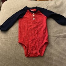 Baby Boys One Piece Outfit size  12 to 18 months by Oshkosh Red &amp; blue - £2.52 GBP