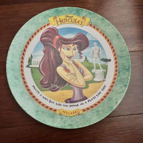 Primary image for 1997 McDonald's Disney's Hercules Collectors 9" Plate Megara Melamine Dinner