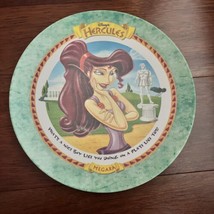 1997 McDonald&#39;s Disney&#39;s Hercules Collectors 9&quot; Plate Megara Melamine Di... - $12.86