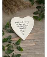 East Of India Porcelain coaster - People walk through - $19.28 CAD