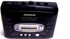 Restored Vintage Aiwa Walkman Cassette Player TX446, Works Very Well - £104.75 GBP