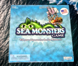 SEA MONSTERS Board Game 2007 Briarpatch Ages 5 Up 2-4 Players NEW! - £17.17 GBP