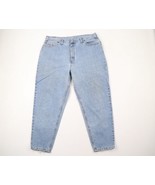 Vintage 90s Levis 550 Womens 38x29 Distressed Relaxed Tapered Leg Mom Je... - £61.50 GBP
