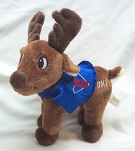 DAN DEE Santa&#39;s Reindeer COMET THE REINDEER 9&quot; Plush STUFFED ANIMAL TOY ... - £12.81 GBP