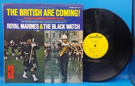 Royal Marines &amp; The Black Watch Pipes &amp; Drums LP &quot;The British Are Coming... - $7.97