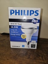 Philips BR40 14.5-Watt (75-Watt) LED Indoor Flood Light Bulb Dimmable Wa... - £11.56 GBP