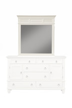Prairie Mirror, White - $342.00