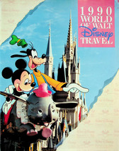 1990 World of Walt Disney Travel Booklet - Preowned - £14.70 GBP