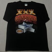 vintage superbowl t shirt Super Bowl XXX Dallas Cowboys XL Town Champ - $14.28