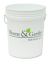 SHUR-LINE 05GLHGS H&amp;GS 5GAL WHT Plas Pail - $25.91