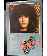 REO SPEEDWAGON - VINTAGE 1979 TOUR BOOK PAGE SIGNED AFTER SHOW BY KEVIN ... - $41.00