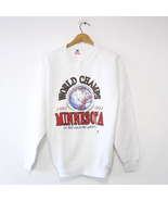 Vintage Minnesota Twins Baseball World Series Champions 1991 Sweatshirt XL - £51.61 GBP