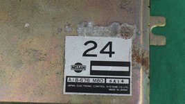 Nissan 300ZX Engine Control Unit ECU Module A18-676-M80