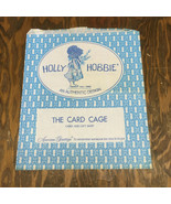 Vintage Holly Hobbie American Greetings card The card cage gift shop pap... - $19.75