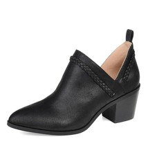 Journee Collection Womens 8.5 M Black Sophie Ankle Booties NIB FS8 - £33.29 GBP