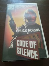 Code Of Silence 1985 Thorn EMI HBO Video VHS Chuck Norris 80s Action Clamshell - £25.06 GBP