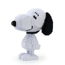 Snoopy (Peanuts) Brick Sculpture (JEKCA Lego Brick) DIY Kit - £67.06 GBP