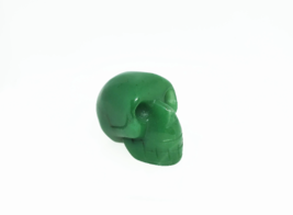 Crystal Skull GREEN AVENTURINE ~ Carving, Skull Decoration, Altar, Witch... - $15.00