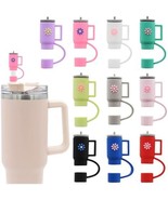 Fits 30oz 40oz Tumbler Cup Spill Straw Topper Cover Drink Topper Drink C... - €3,46 EUR
