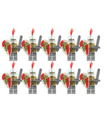 Medieval Red Lion Knights 10pcs Set C Building Blocks - $16.68