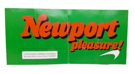 Newport Cigarettes 2012 Cardboard Insert Rack 12&quot; X 5.5&quot; Sign - $8.90
