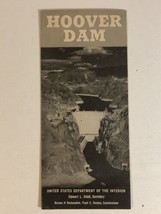 Hoover Dam Brochure Vintage BR14 - $7.91