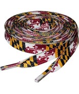 Maryland State Flag Shoelaces – One Pair of 47” Laces - £6.37 GBP