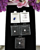 Lot of 6 LINDENWOLD&#39;S Loose Simulated GEMS CZ Clear Dark Blue Lavender O... - $309.96 MXN
