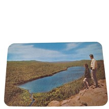 Postcard Lake Of The Clouds Michigan Upper Peninsula Chrome Unposted - £5.57 GBP