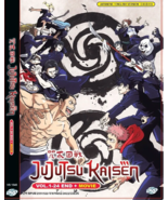 JUJUTSU KAISEN (Sorcery Fight) 呪術廻戦 - ANIME TV DVD (Vol. 1-24 End + Movi... - $34.60