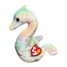 Ty Beanie Baby Neon Seahorse 1999 Plush Stuffed Animal with Tag - £3.80 GBP